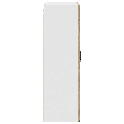 Kitchen Wall Cabinet with Shelf Sonoma Oak 80 x 31 x 100 cm