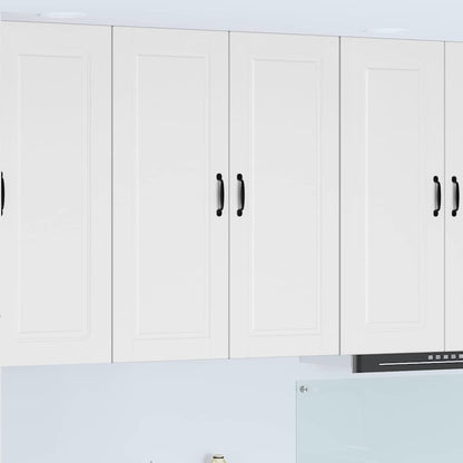 Kitchen Wall Cabinet High Gloss White 80 x 31 x 100 cm