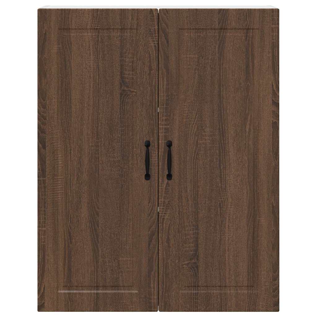 Kitchen Wall Cabinet Brown Oak 80 x 31 x 100 cm Engineered Wood