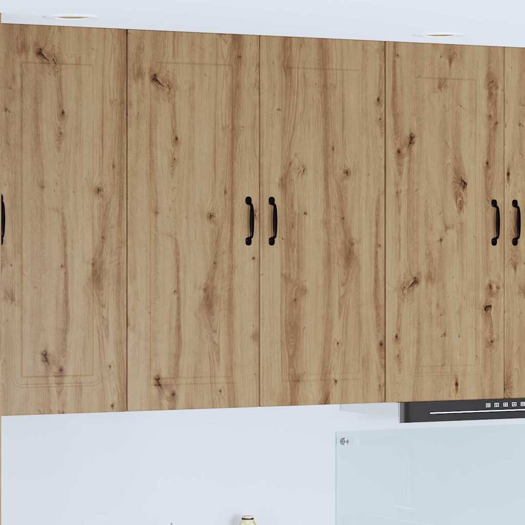 Kitchen Wall Cabinet with Shelf Artisan Oak 80 x 31 x 100 cm