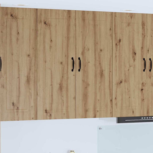 Kitchen Wall Cabinet with Shelf Artisan Oak 80 x 31 x 100 cm