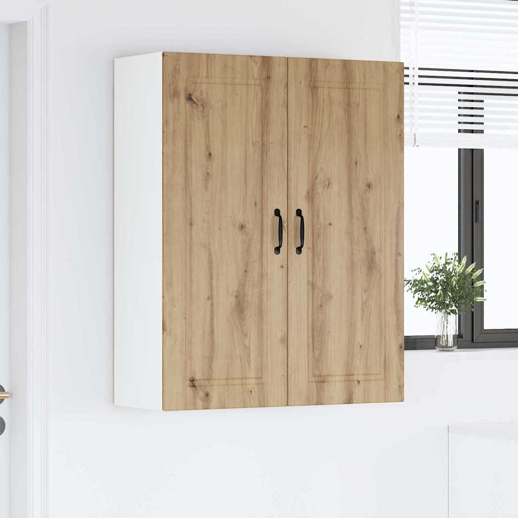 Kitchen Wall Cabinet with Shelf Artisan Oak 80 x 31 x 100 cm