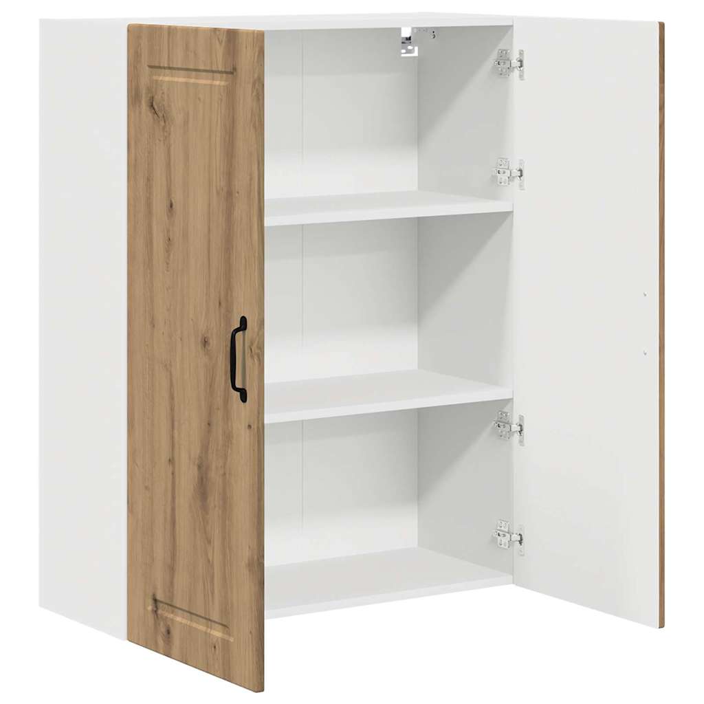 Kitchen Wall Cabinet with Shelf Artisan Oak 80 x 31 x 100 cm