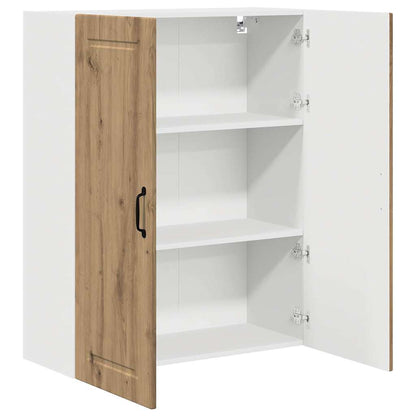 Kitchen Wall Cabinet with Shelf Artisan Oak 80 x 31 x 100 cm