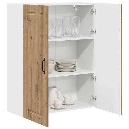 Kitchen Wall Cabinet with Shelf Artisan Oak 80 x 31 x 100 cm
