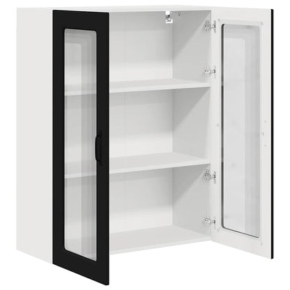 Kitchen Wall Cabinet Black 80 x 31 x 100 cm Engineered Wood