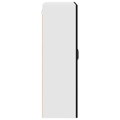 Kitchen Wall Cabinet Black 80 x 31 x 100 cm Engineered Wood