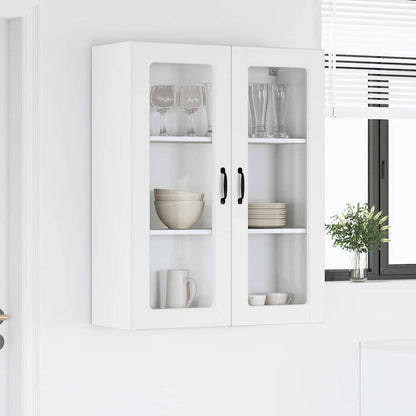 Kitchen Wall Cabinet High Gloss White 80 x 31 x 100 cm