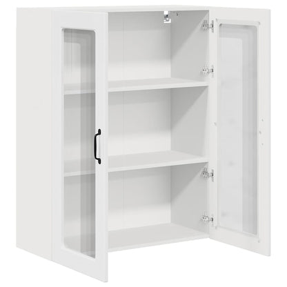 Kitchen Wall Cabinet High Gloss White 80 x 31 x 100 cm