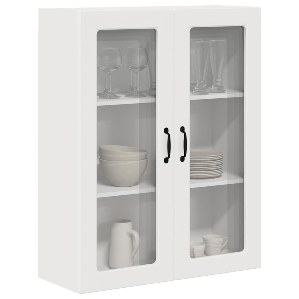 Kitchen Wall Cabinet High Gloss White 80 x 31 x 100 cm