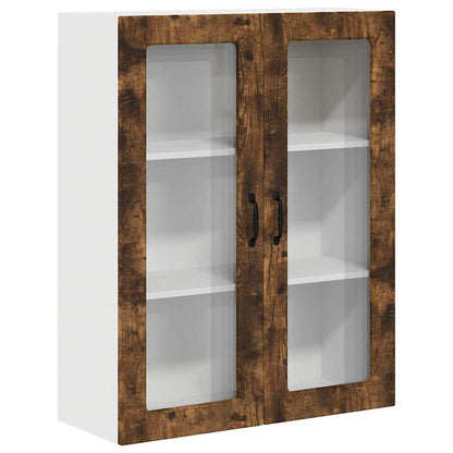 Kitchen Wall Cabinet with Shelf Smoked Oak 80 x 31 x 100 cm