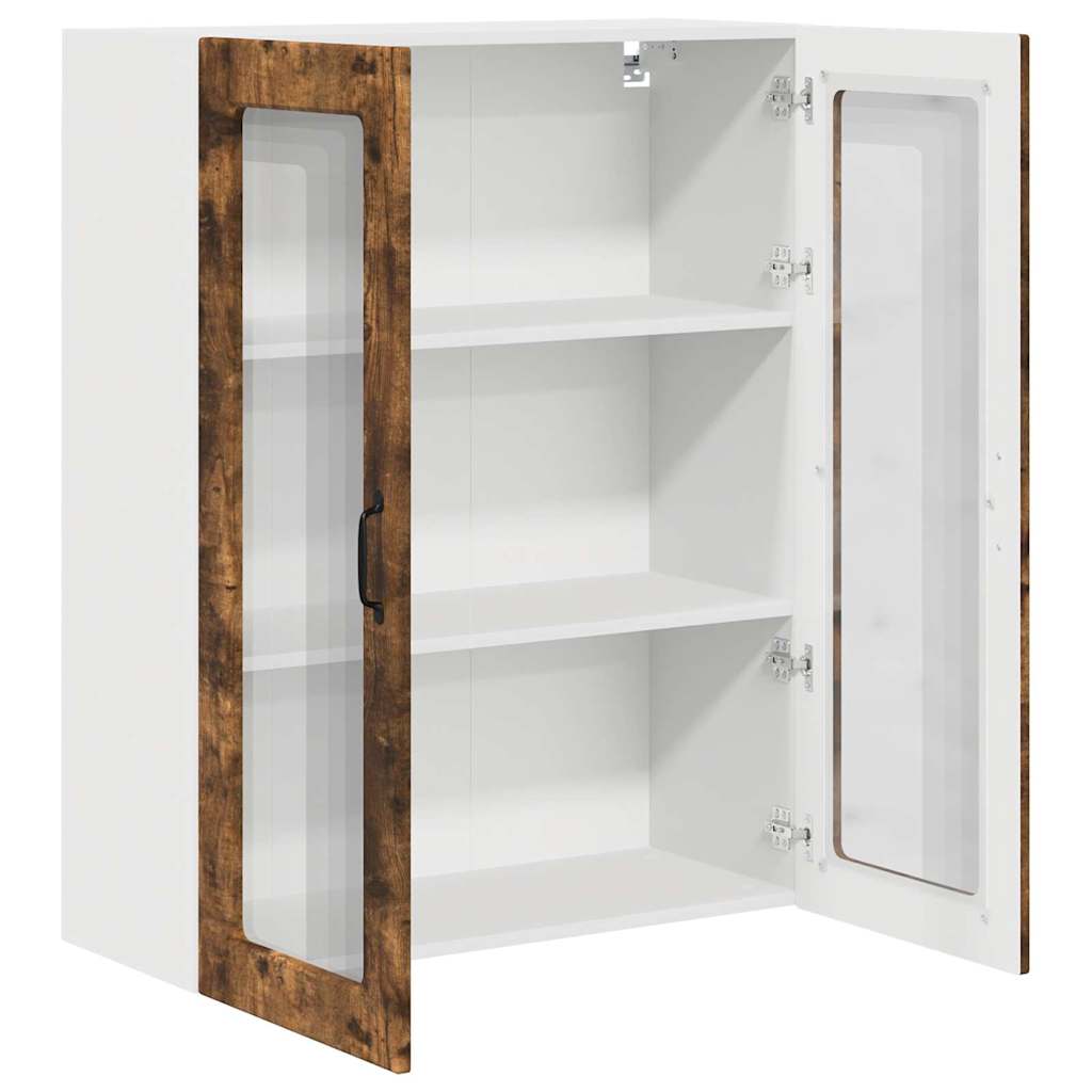 Kitchen Wall Cabinet with Shelf Smoked Oak 80 x 31 x 100 cm