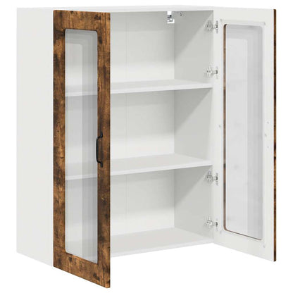 Kitchen Wall Cabinet with Shelf Smoked Oak 80 x 31 x 100 cm