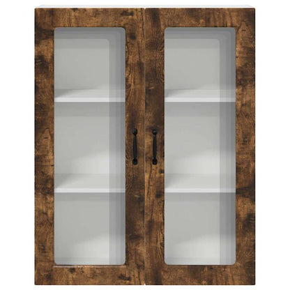 Kitchen Wall Cabinet with Shelf Smoked Oak 80 x 31 x 100 cm