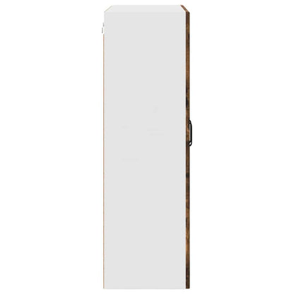 Kitchen Wall Cabinet with Shelf Smoked Oak 80 x 31 x 100 cm