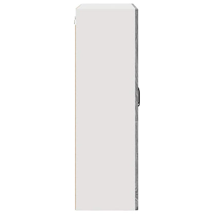Kitchen Wall Cabinet with Shelf Grey Sonoma 80 x 31 x 100 cm