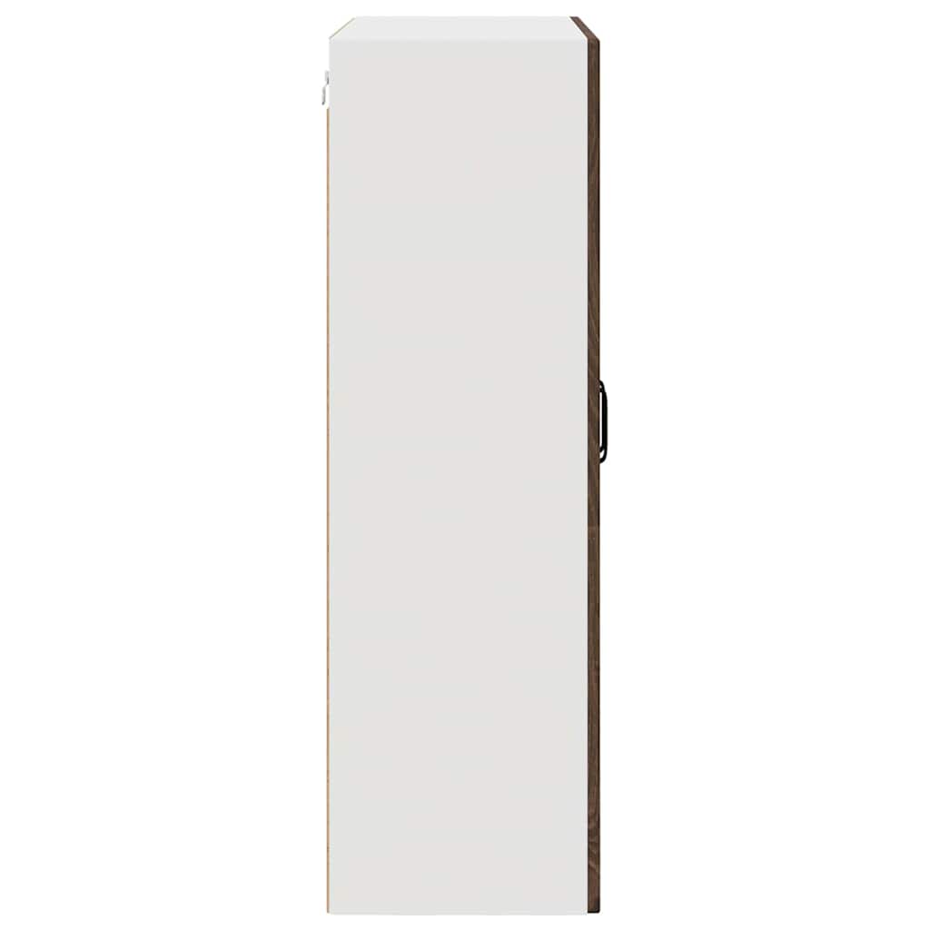 Kitchen Wall Cabinet Brown Oak 80 x 31 x 100 cm Engineered Wood