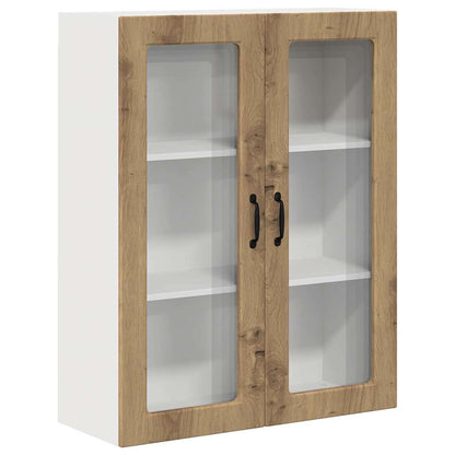 Kitchen Wall Cabinet with Shelf Artisan Oak 80 x 31 x 100 cm