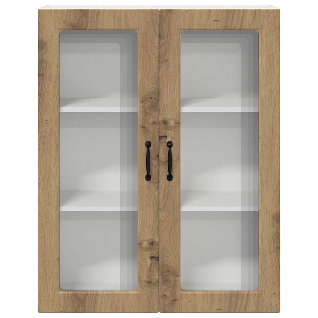 Kitchen Wall Cabinet with Shelf Artisan Oak 80 x 31 x 100 cm