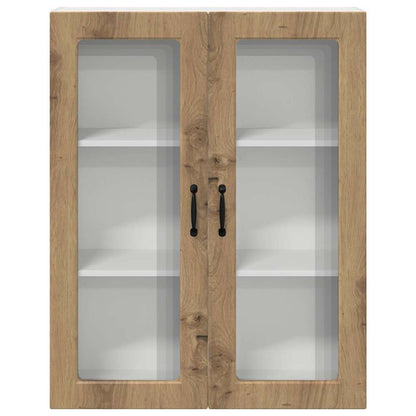 Kitchen Wall Cabinet with Shelf Artisan Oak 80 x 31 x 100 cm