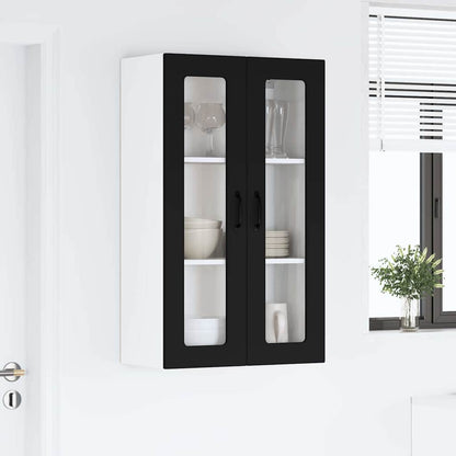 Kitchen Wall Cabinet Black 60 x 31 x 100 cm Engineered Wood