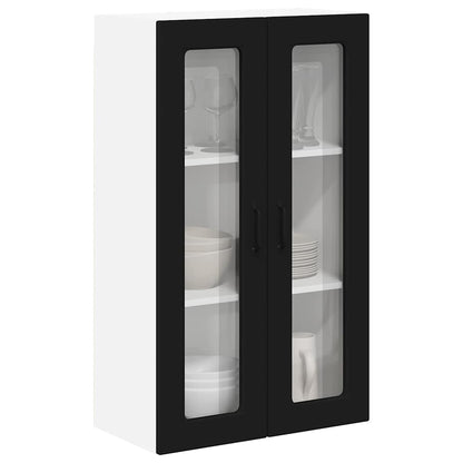 Kitchen Wall Cabinet Black 60 x 31 x 100 cm Engineered Wood