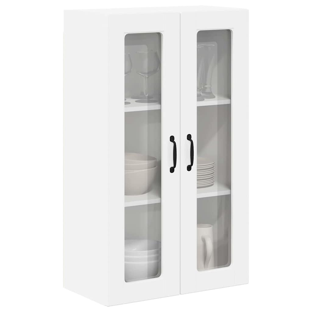 Kitchen Wall Cabinet High Gloss White 60 x 31 x 100 cm