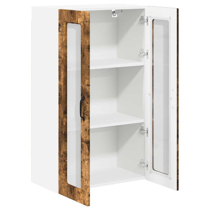 Kitchen Wall Cabinet with Shelf Smoked Oak 60 x 31 x 100 cm