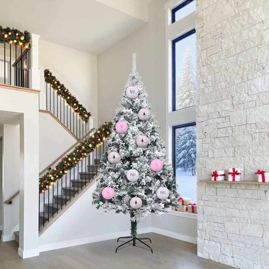 Christmas Bauble Set 3 pcs Pink
