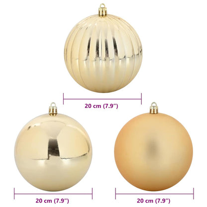 Christmas Bauble Set 4 pcs Gold