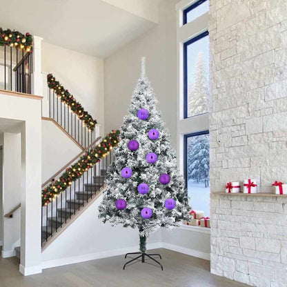 Christmas Bauble Set 4 pcs Lilac