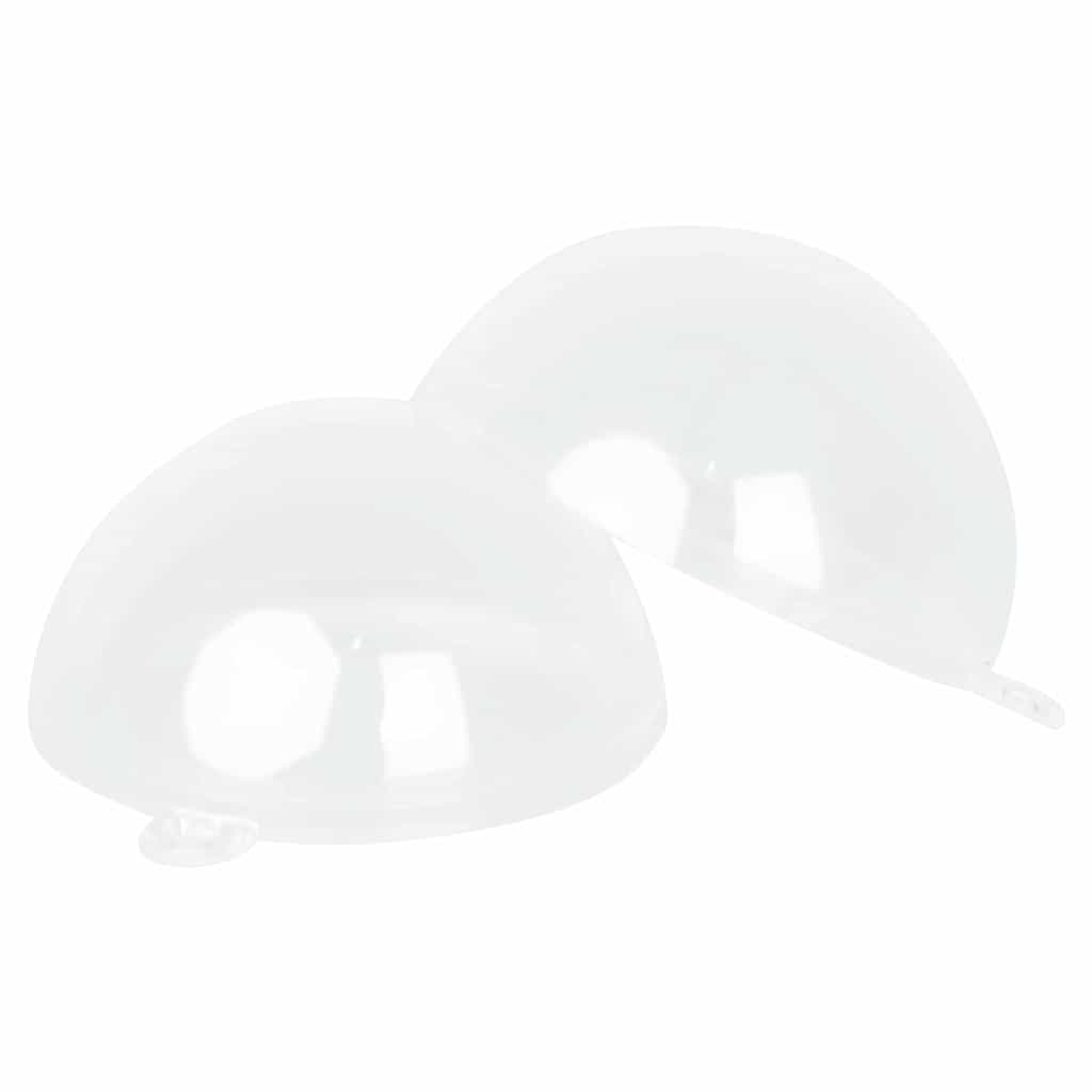 Christmas Bauble Set 50 pcs Transparent Ø 5 cm Plastic