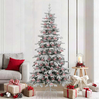 Christmas Bauble Set 100 pcs Ø 8 cm