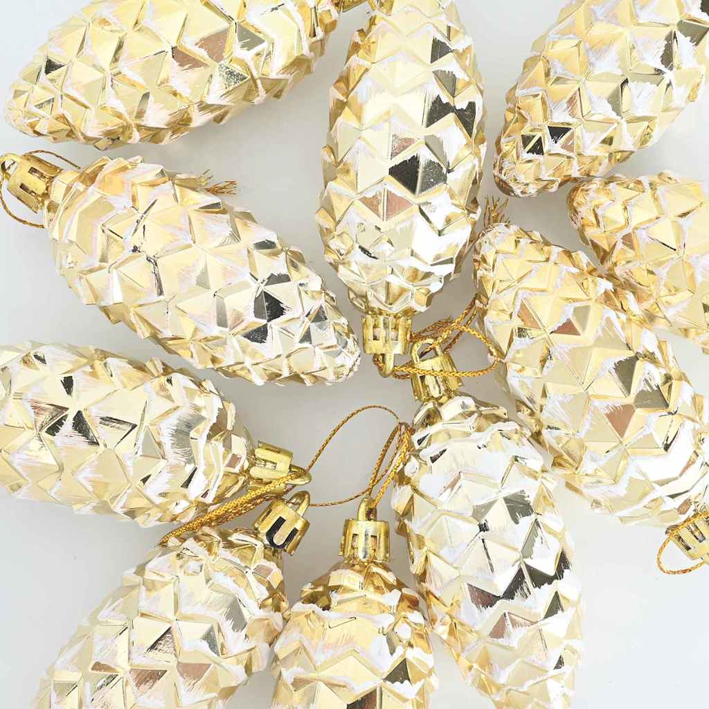 Christmas Tree Decoration 40 pcs Gold