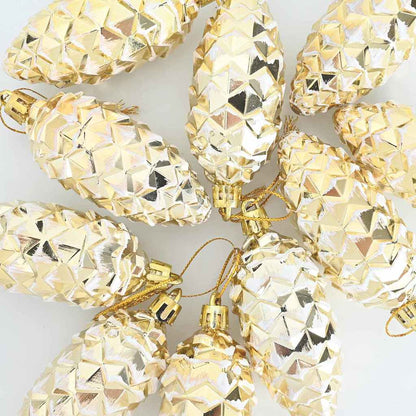 Christmas Tree Decoration 40 pcs Gold