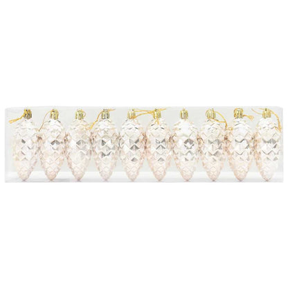 Christmas Tree Decoration 40 pcs Champagne