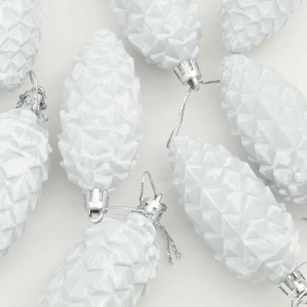 Christmas Tree Decoration 40 pcs White