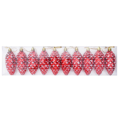 Christmas Tree Decoration 40 pcs Red
