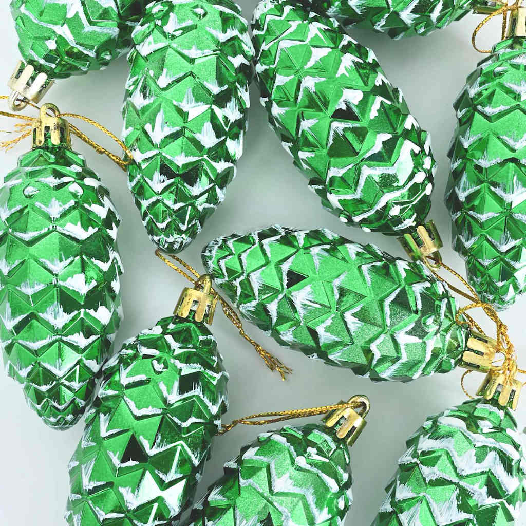 Christmas Tree Decoration 40 pcs Green