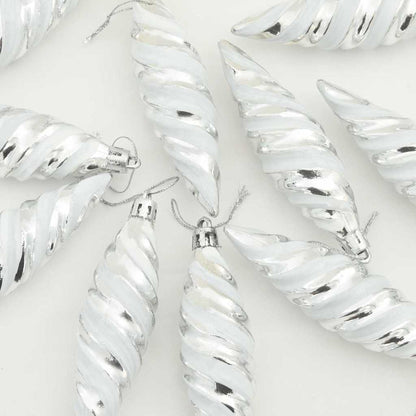 Christmas Tree Decoration 40 pcs Silver