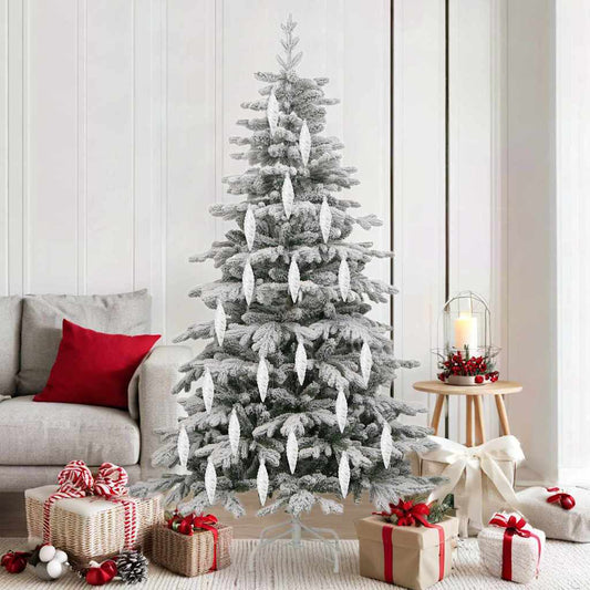 Christmas Tree Decoration 40 pcs Silver