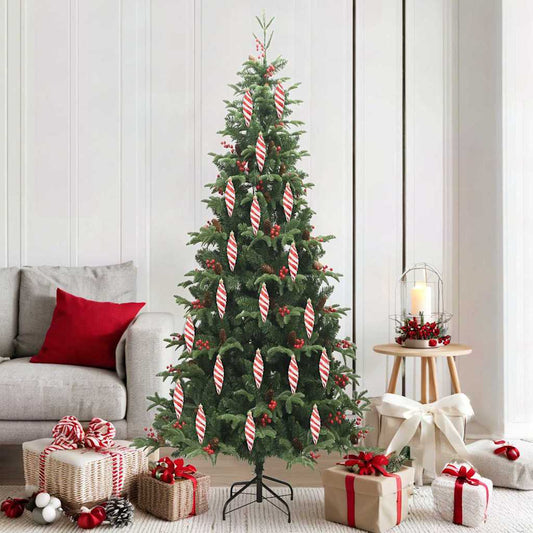 Christmas Tree Decoration 40 pcs Red