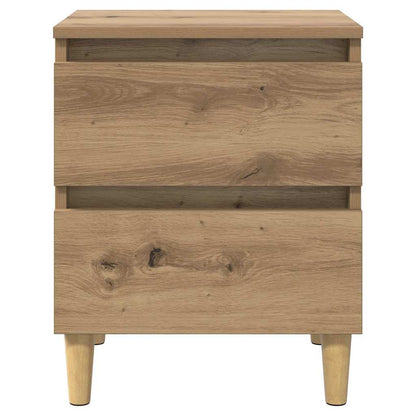 Bed Cabinet Artisan Oak 40 x 35 x 50 cm Engineered Wood