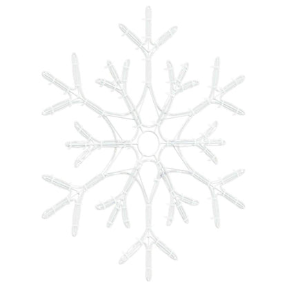 Christmas Snowflake Warm White 56 x 49 x 0.7 cm PVC