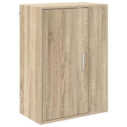 4 Piece TV Cabinet Set Wall-mounted Sonoma oak Engineered wood