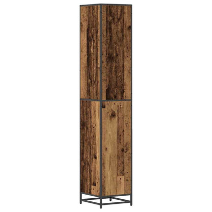 Bathroom Cabinet Old wood 35 x 37.5 x 188.5 cm Engineered wood
