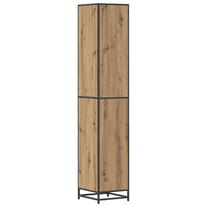 Bathroom Cabinet with Shelf Artisan oak 35 x 37.5 x 188.5 cm