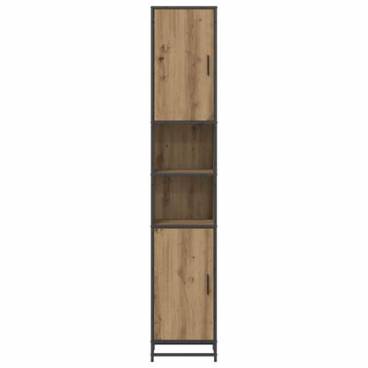 Bathroom Cabinet with Shelf Artisan oak 35 x 37.5 x 188.5 cm