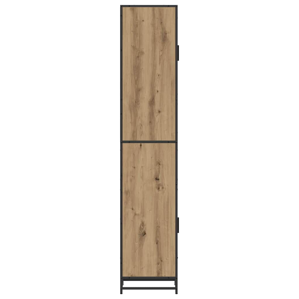 Bathroom Cabinet with Shelf Artisan oak 35 x 37.5 x 188.5 cm