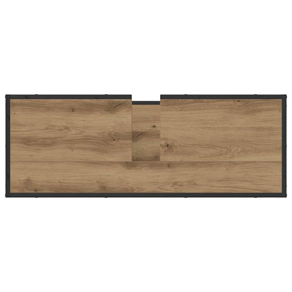 Bathroom Furniture Set 4 pcs Artisan Oak Engineered Wood